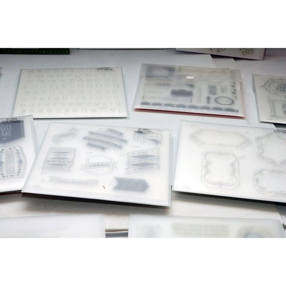 My Acrylix Premium Quality Decorative Stamps Close to my Heart 15 pc - Picture 5 of 15